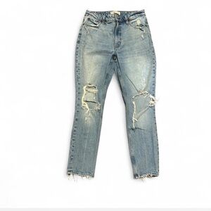 Abercrombie & Fitch Light Blue High Rise Jeans